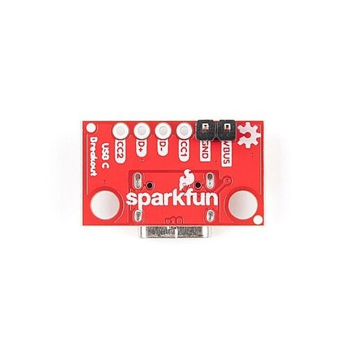 USB Type−C ピッチ変換基板(水