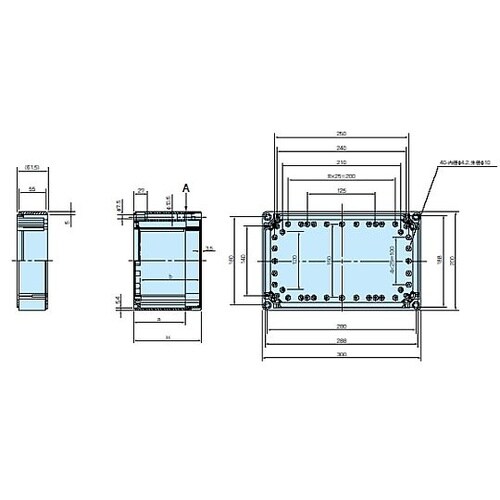 OPCP型防水・防塵ポリカーボネートボッ