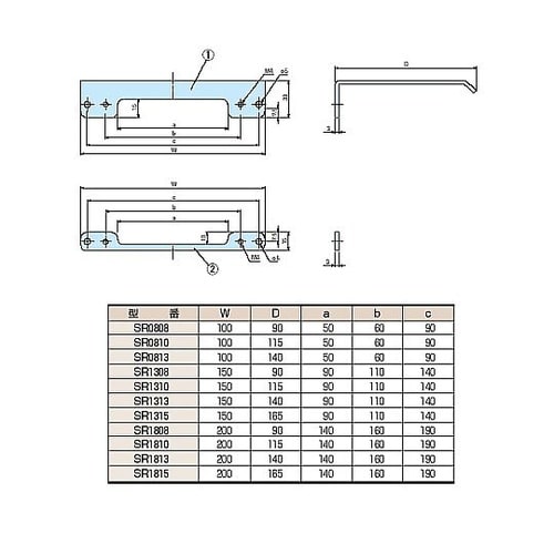 SR型SPCP・SPCK・WSCP専用ル