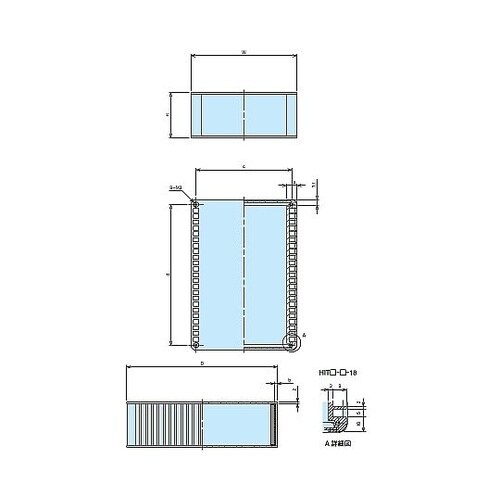 HIT型小型放熱ケース HIT13−5−
