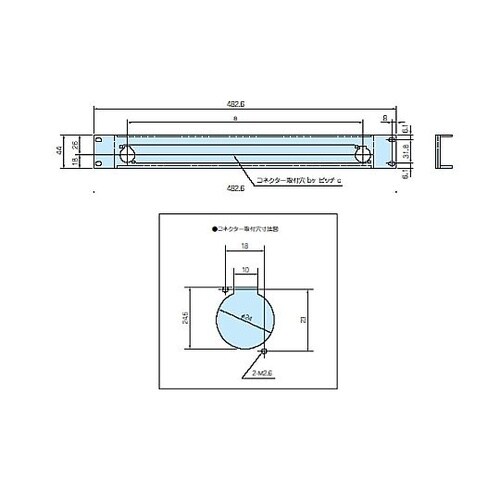 OCP型音声入出力コネクタパネル OCP