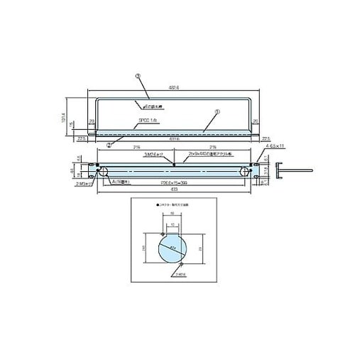 ONP型ネームプレート結線バー付音声入出