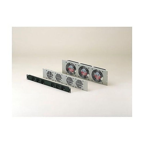 HSP型ファンモーター付EIAラックパネ