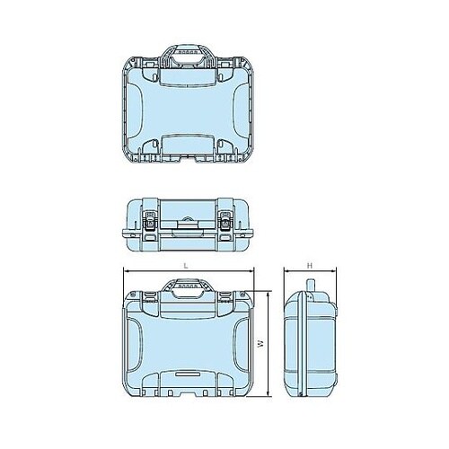 キャリングケース(防水・内装スポンジフォ