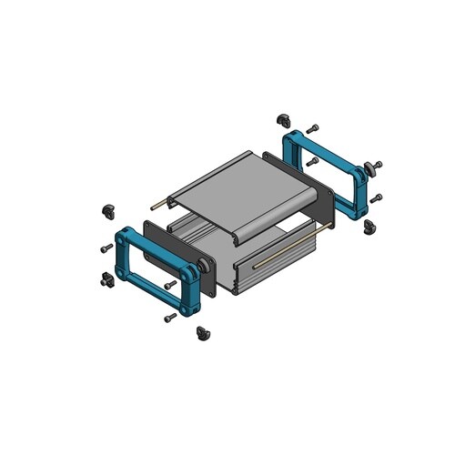 EXP型コーナーガード付アルミケース E