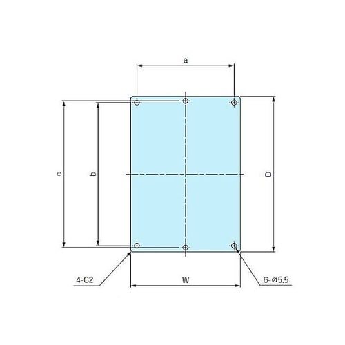 UPCシリーズ用取付ベース UMP283