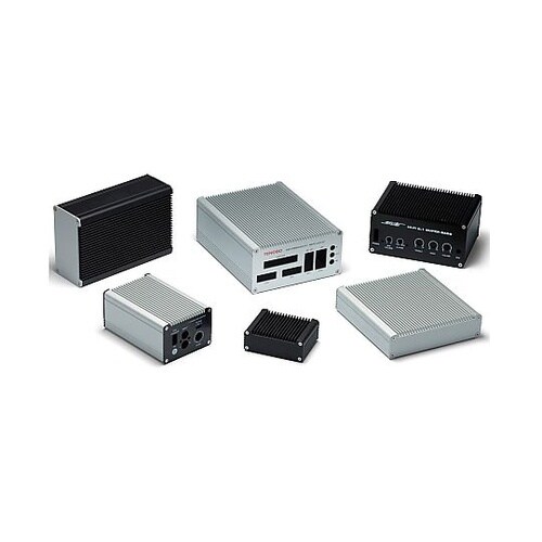 EXH型ヒートシンクアルミケース(シルバ