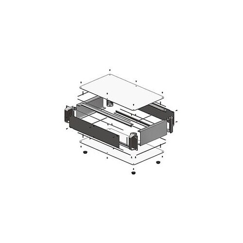 AUPRE型EMCシールドラックマウント