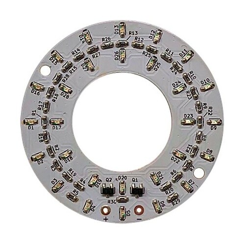 ドーナツ形基板の LED ライトキット