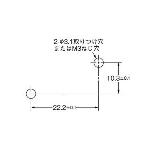 小形基本スイッチ VX−011−1A3