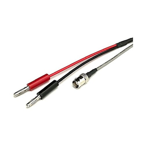 BNCジャック−バナナプラグ(赤/黒)付