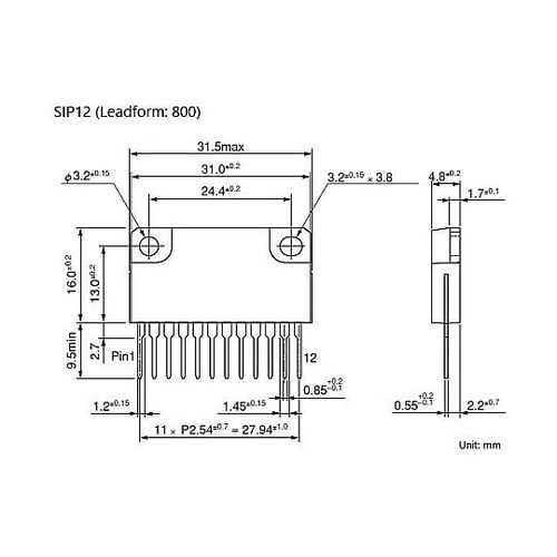 モータドライブ用トランジスタアレイ SL