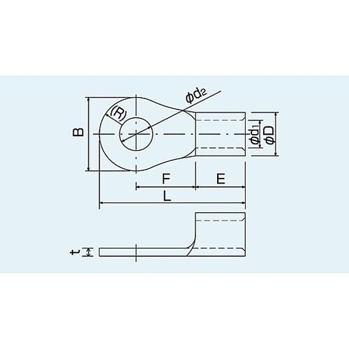 ニッケル端子(丸型端子) NHR5.5−
