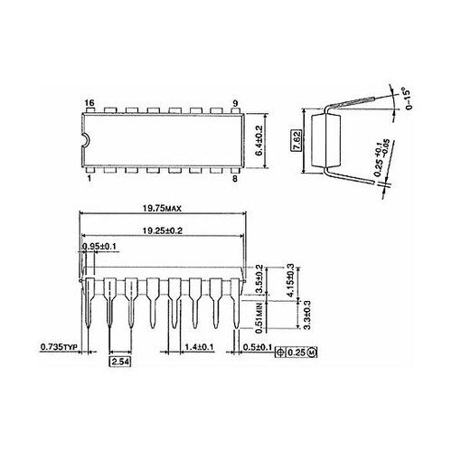 2回路 単安定マルチバイブレータ CMO