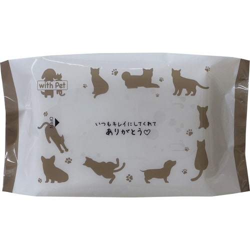 ペット用ウェットティッシュ70枚×3個