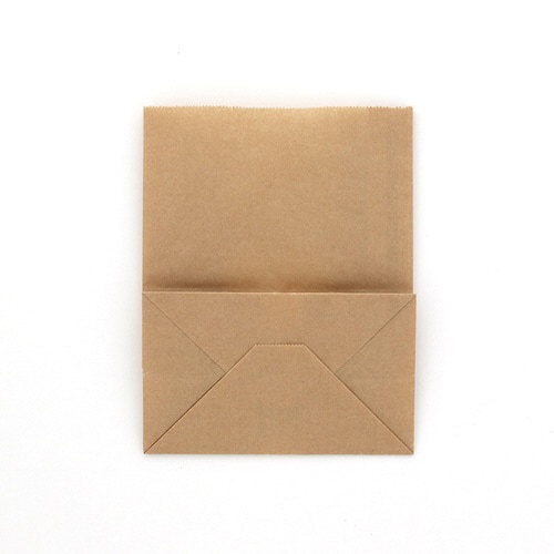 NF窓付耐油角底袋13ー8未晒無地 100枚入×5