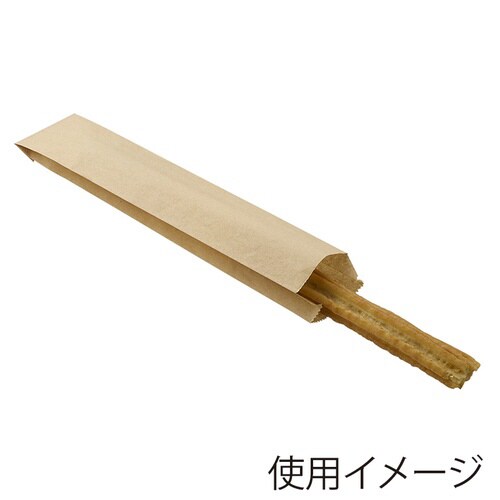 NF耐油チュロス袋 未晒無地 100枚入×10