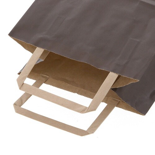 H25チャームバッグ 18−1 未晒 焦茶C×6