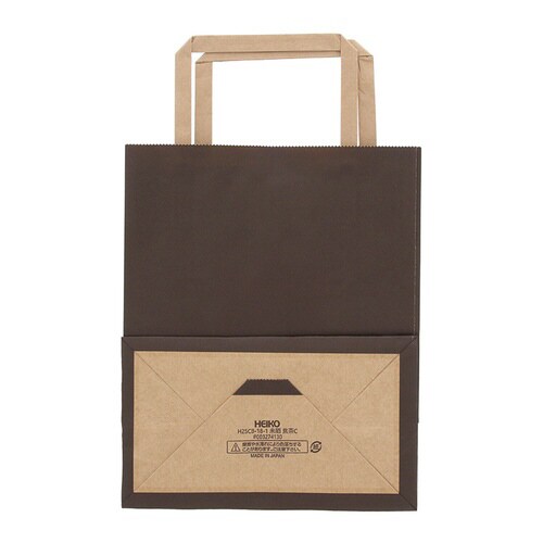 H25チャームバッグ 18−1 未晒 焦茶C×6