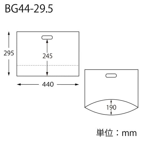 LDポリ BG44−29.5 透明