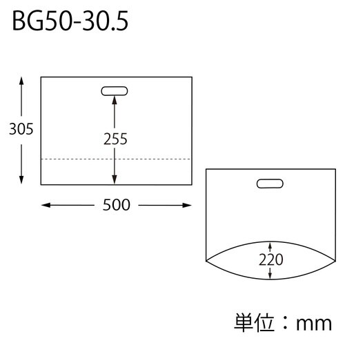 LDポリ BG50−30.5 透明
