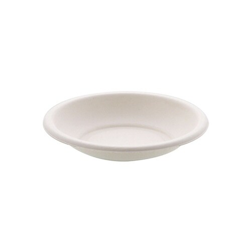 バガスプレート ホワイト 10cm 50枚入×60