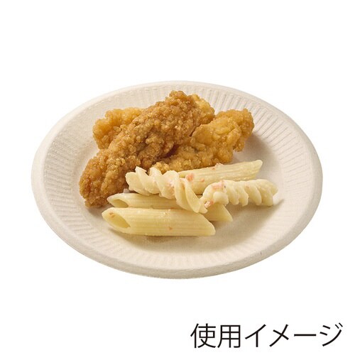 バガスプレート クラフト 15cm 50枚入×24