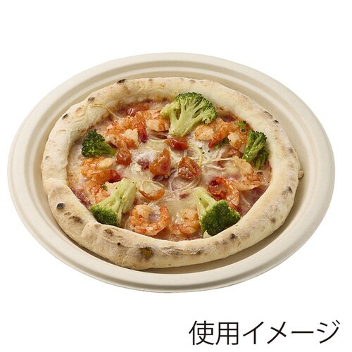 バガス深皿プレートクラフト26cm 50枚入×12