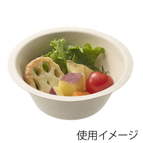 バガスどんぶり クラフト250ml 50枚入×32