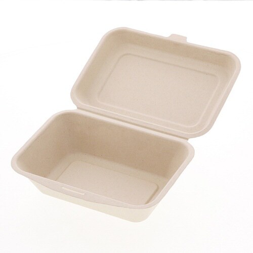 バガスフードパック未晒 600ml 50枚入×12