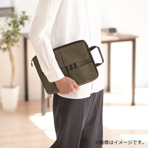 マルチワークケースB5(カーキ)×2