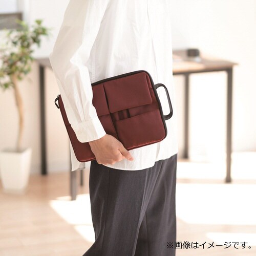 マルチワークケースB5(ボルドー)×2