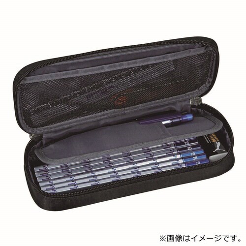 ボックスタイプペンケース(ブラック)×3