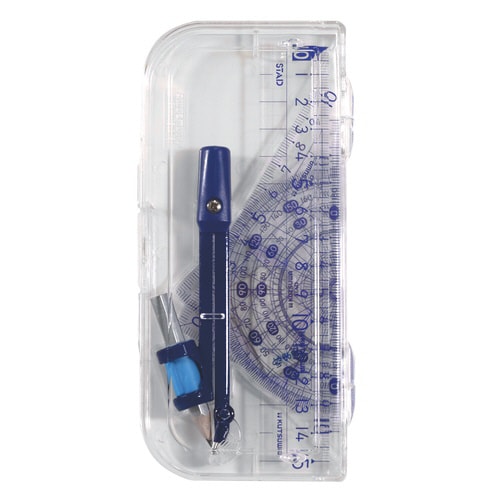 定規セット(コンパス付)×5