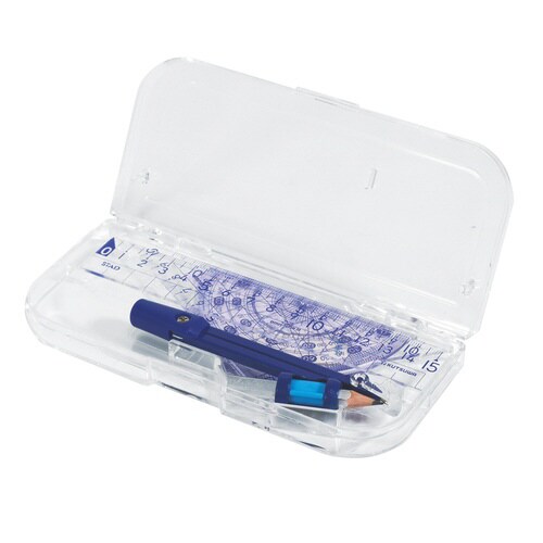 定規セット(コンパス付)×5