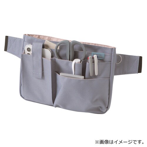 文具エプロンバッグ(ブルー)×2