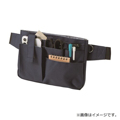 文具エプロンバッグ(ネイビー)×2