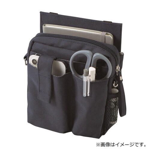 文具エプロンバッグ ホルダー(ネイビー)×2