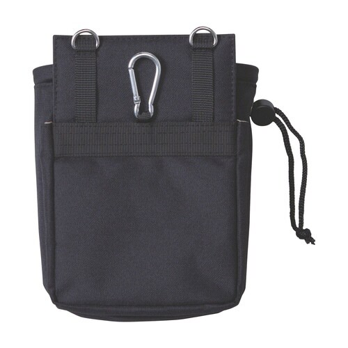 文具エプロンバッグ 巾着(ブラック)×2