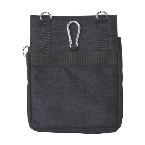 文具エプロンバッグ 薄マチ(ブラック)×2