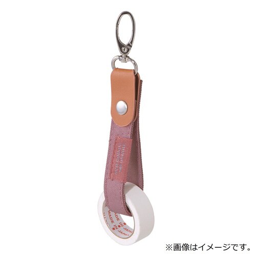 文具エプロンバッグ テープホルダー(ピンク)×5