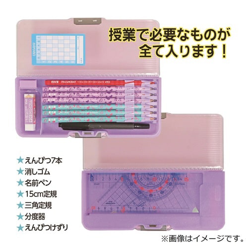 ピッタントンクリア(パープル)×5