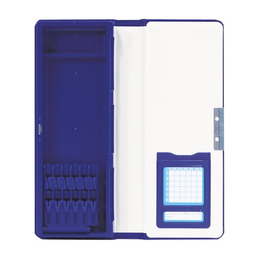 「クラリーノR」製筆入(マリンブルー)×5