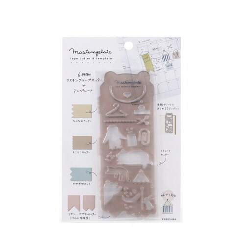 マステンプレート・アニマル×5