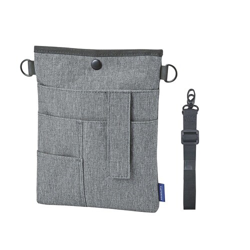 薄型ワークポーチ(グレー)×2