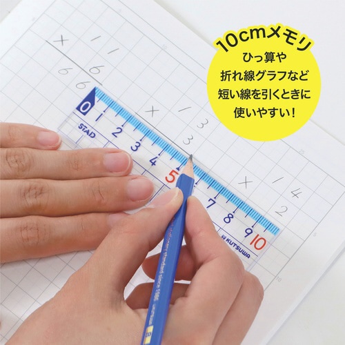 算数定規(10cm)×10