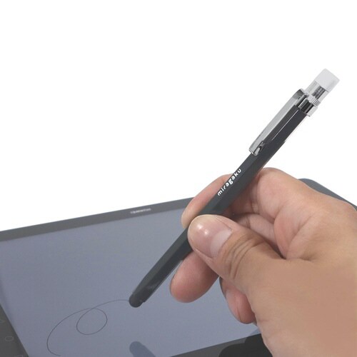 えんぴつ型タッチペン・ブラック×10