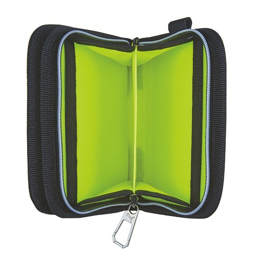 2つ折りウォレット(蛍光イエロー)×2