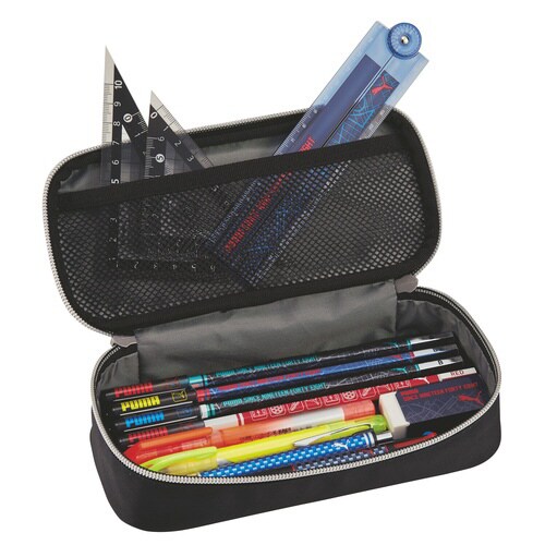 ラージボックスペンケース(ブラック)×3