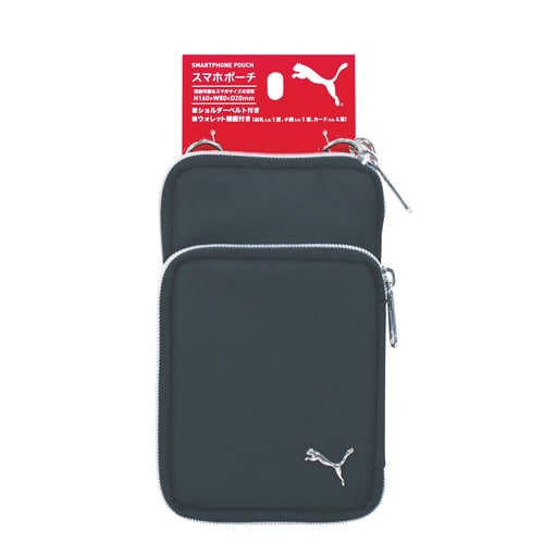 スマホポーチ(ブラック)×2